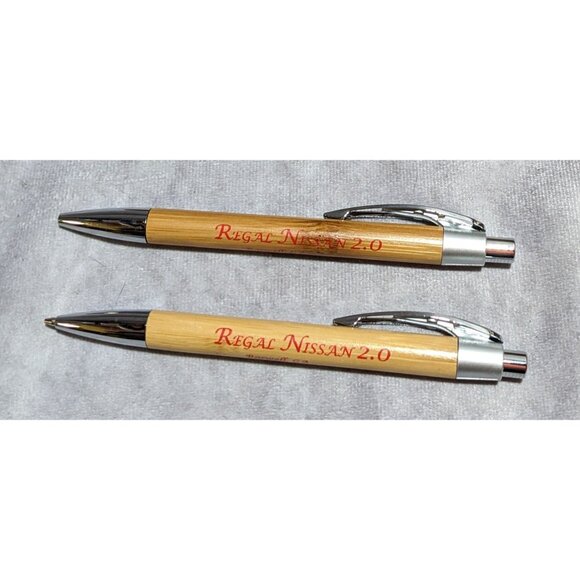 Regal Nissan Wood Pen And Pencil Set - Picture 1 of 8